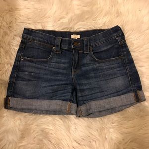J.Crew Cuffed Denim Shorts